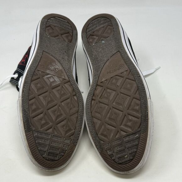 Converse All Star Itachi Uchiha Sneakers Mens 10.5 Black High Top Shoes Naruto - Picture 14 of 16